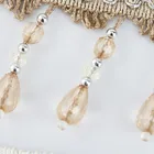 China Suppliers Coffee Color Curtain Tassel Decorative Parasol Beaded Fringe - Buy Decorative Parasol Beaded Fringe