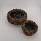Shape Pot Garden Plant Pot Pinecone Round Shape Plant Pot Pinecone Garden Used Plant Pot Container