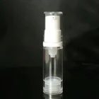 5ml empty plastic airless lotion bottle