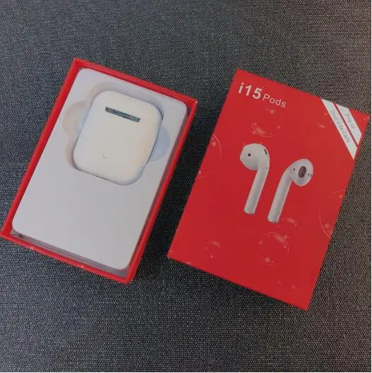 i15pods TWS True Headphones Wireless Stereo Earbuds Wireless Earphone i15pods TWS for iPhone - ANKUX.COM