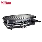 Low MOQ High-efficiency Stainless Steel Chicken Table Grill Electric Automatic Rotating Bbq Grill OEM ODM