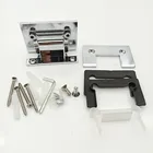 Door Hinges Glass Hinges 90 Degree Adjustable Brass Glass Door Accessories Shower Hinges