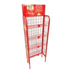 For supermarket beverage display stand oil soy sauce display rack