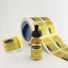 Cheap Self Adhesive Paper Sticker Customized Private Logo Food Labels With Glossy Lamination