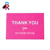 New Products 100 Envelope with Sticker Custom Printing Thank You Cards