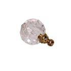 Natural white crystal beads polyhedral perfume bottle pendant powder crystal essence oil bottle necklace