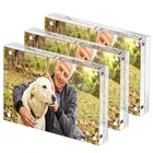 Photo Frame Square Rectangle Custom Frame Photo Frame 4x6 Transparent Acrylic Photo Frame Magnetic Frame