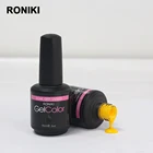 Nail Polish RONIKI Profesional Custom Logo Normal Non Toxic Wholesale Oem Colors Private Label Uv Gel Nail Polish