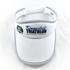High quality adjustable plain dry fit sports caps running sun visor cap hat with screen printed