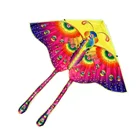 Promotional kids flying nylon butterfly kite