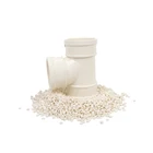 Compound Recycled Pipe Fittings Raw Materials PVC Compound Granules