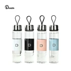 Creative Gift High Quality Water Bottle BorosilIcate Glass Customized
