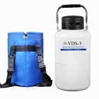 Nitrogen Yds 3 Liquid Nitrogen Dewar 3l Small Size Cow Semen Storage Nitrogen Tank Price