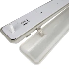 t5 led tube with recessed fluorescent lighting fixture