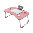 Folding Laptop Table Adjustable Hot Sale Portable Folding Laptop Table Computer Desk On The Bed