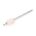 Reusable Energy Gemstone Stainless Steel Rose Quartz Crystal Straw