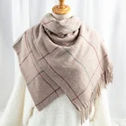 Online shopping 100% knitted cashmere winter scarf