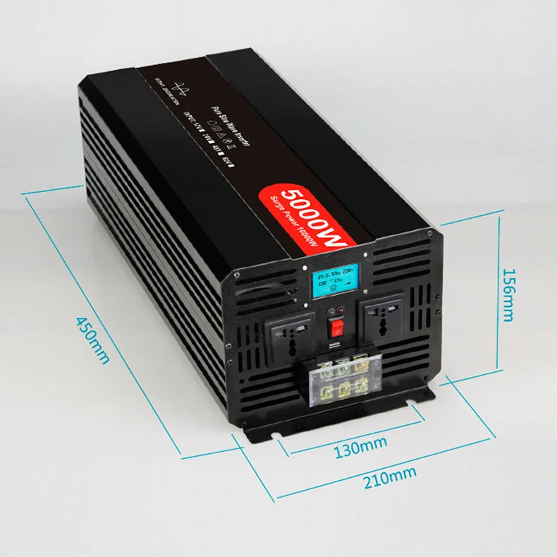 5000 watt 24 volt pure sine wave inverter