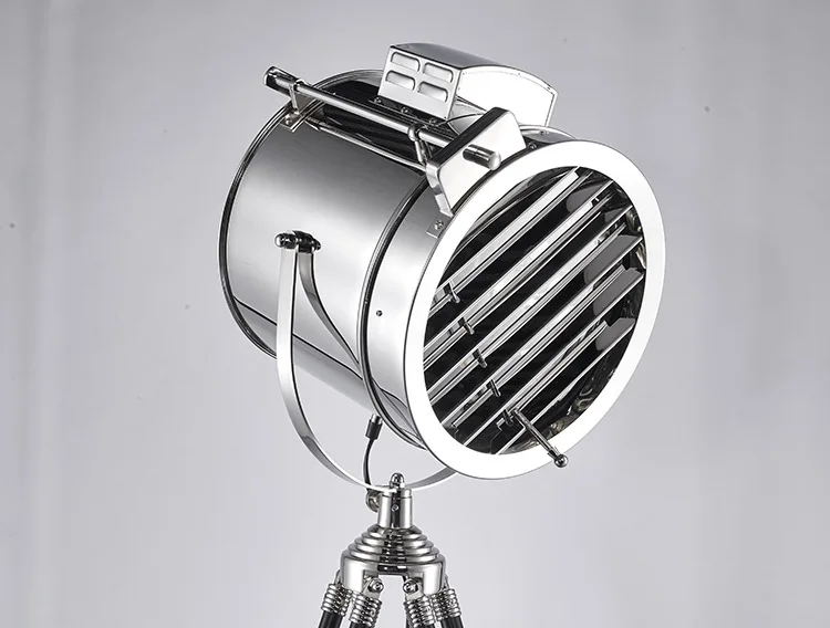 Artdecolite Nodic industrial Vintage Designer Stainless Steel metal stand Tripod Floor Lamp