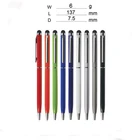 New Design Colorful Your Logo Metal Capacitive Stylus Touch Ballpoint Pen