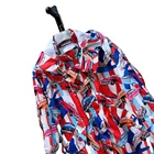 Trench Coat Coats Trench Coat Autumn New Hat Detachable Car Pattern Women Trench Coat Plus Size Coats