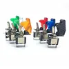 Auto Car Boat Truck Illuminated Led Toggle Switch With Safety Aircraft Flip Cover Guard Red Blue Green Yellow White 12V 20A