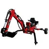 Hot sale factory price towable backhoe with 9-15hp gasoline engine
