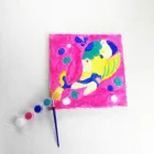 Logo Customization Paint Set For Kids Framed Diy Educational Handmade Canvas Art Paint Set For Kids
