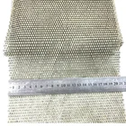 S132 Wholesale Factory Gold and Silver color Plastic rhinestone mesh trim crystal mesh fabric rhinestone for cloth shoes