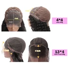 100% Pre Plucked Lace Wig Drop Shipping Pre Plucked Unprocessed 100% Brazilian Human Hair 13x4 Lace Front Wigs Woman