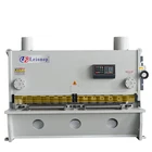 cnc steel stainless plate shearing cutter machinery hydraulic sheet metal cutting machine