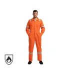 High Quality EN 11612 NFPA 2112 Cotton 88/12 Nomex FR Anti Flame Fire Retardant Workwear