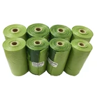 Wholesale Corn Biodegradable Pet Waste Bags , Custom Printed Dog Poop Bag