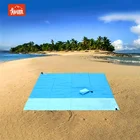210T Nylon Mini Pocket Blanket Printed Beach Mat Pocket Size Outdoor Waterproof Beach Mat