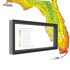 Florida Approved aluminum fixed glass panel hurricane impact miami window
