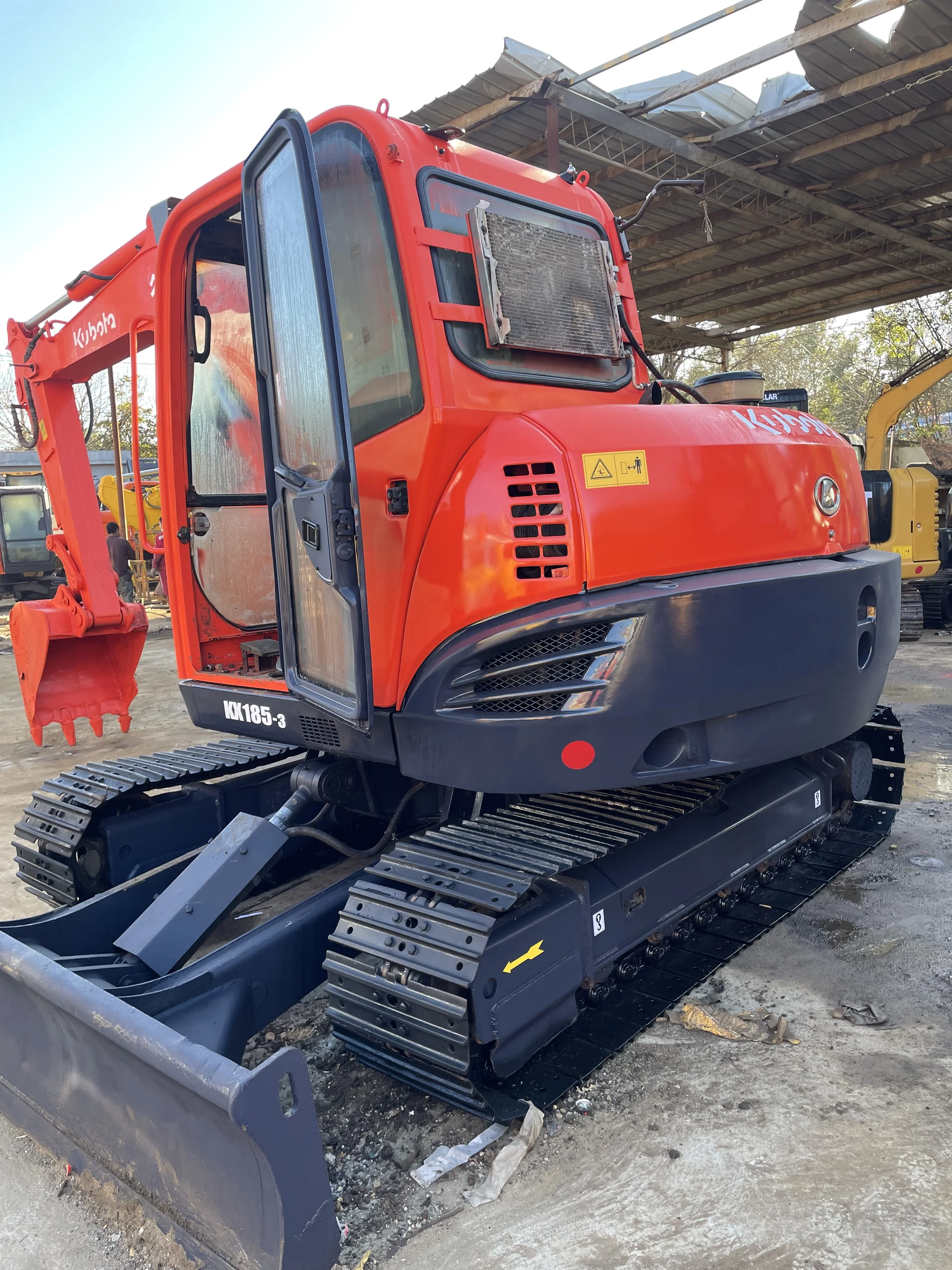 Used Kubotaa Kx Crawler Mini Excavator Ton Japanese Original