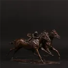 metal art work bronze brass large two horses running antique horse statues for sale