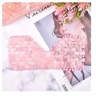 Natural Rose Quartz Eye Mask, Anti-Aging Hot or Cold Using Stone Eye Mask