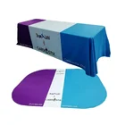Table Cloth Promotional Tradeshow And Exhibition Fitted Stretch Table Cover/Custom Table Cloth