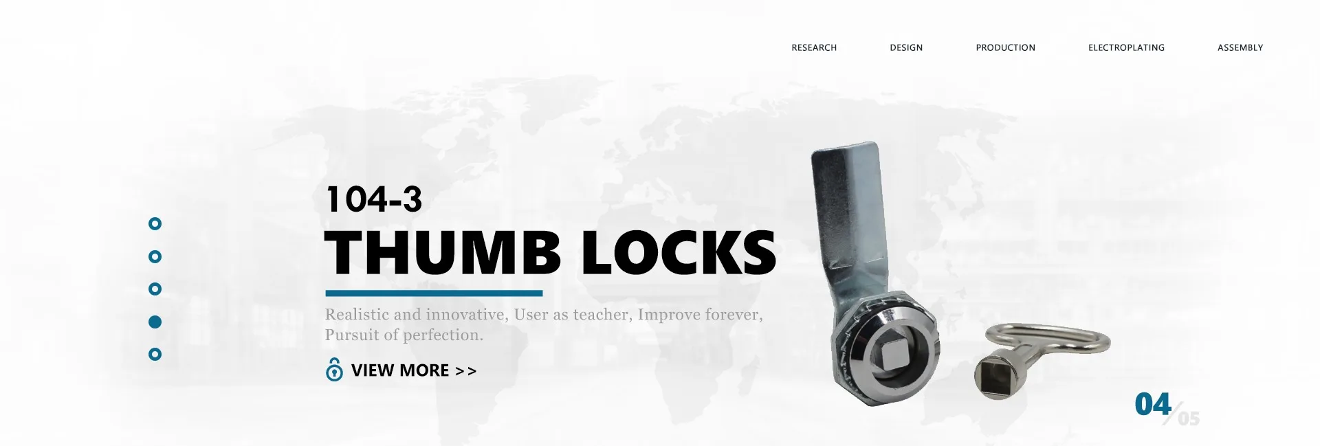 Ningbo Thumb Locks Co., Ltd. Industrial Lock, Pin Cam Lock