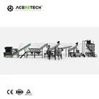 Aceretech プラスチック廃棄物汚れペットボトルフレークリサイクル洗浄ライン植物