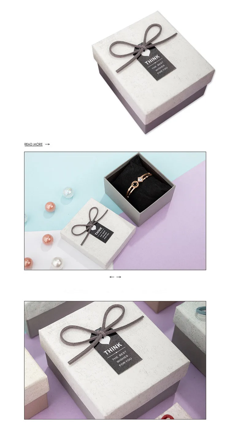 luxury printed jewelry packaging box custom box logo paper kraft