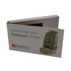 2.4 inch lcd screen display video business card digital brochure greeting card for corporation visiting