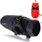 Pet dog protection vest, cotton padded jacket, chest and back strap for autumn and winter skiing