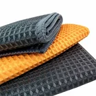 Microfiber cloth roll waffle towel microfiber car cleaning cloth
