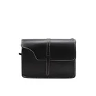 Eco friendly mini single belt decoration PU women square crossbody shoulder bag