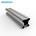 Aluminum Frame Manufacture Supplies Powder Aluminum Profile For Shower Door Frame
