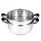 chinese hot vietnam multi functional soup cook pots food steamer cooker stock stainless steel steam cooking pot