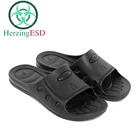 Slippers Ready Stock Anti-static SPU Slippers Laboratory Anti-static 6 Holes Slippers