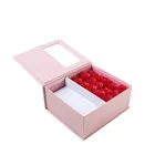 Luxury and elegant corrugated carton gift box cardboard for flower